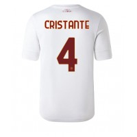 Dres AS Roma Bryan Cristante #4 Gostujuci 2022-23 Kratak Rukav